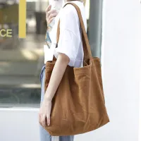 Minimalist Canvas Beach Tote Bag thumbnail 6