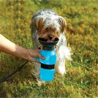 500ml Pet Travel Water Bottle Bowl thumbnail 5