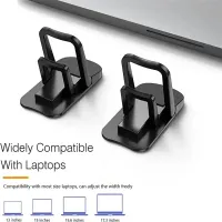 Foldable Invisible Laptop Riser Stand (2-Pack) thumbnail 2