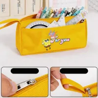 SpongeBob SquarePants Girl Boy Pencil Case Pen Bag Large Capacity Organizer Pouch Student Back To School Supplie Stationery Gift thumbnail 2