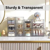 17-Drawer Acrylic Organizer Set (4-Piece) thumbnail 4