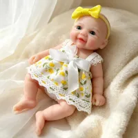 6" Silicone Reborn Doll Vivienne thumbnail 5