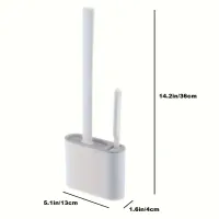 Wall Mount Toilet Brush Set thumbnail 3