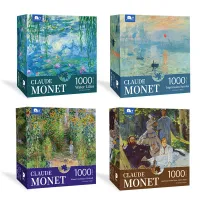 Monet Landscape 1000-Piece Jigsaw Puzzle thumbnail 5