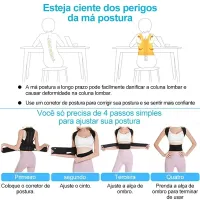 Posture Corrector Vest with Lumbar Support thumbnail 5