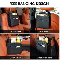 PU Leather Car Seat Back Organizer thumbnail 4