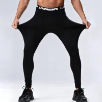 Men's Compression Leggings Quick Dry thumbnail 2