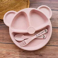 Wheat Straw Baby Dinner Set 3Pcs thumbnail 6