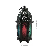 Nordic Wrought Iron Hanging Lanterns thumbnail 6