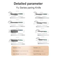 67-Layer Damascus Steel Chef Knife Set thumbnail 6