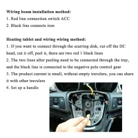 Car Steering Wheel Heater Kit 40W thumbnail 5