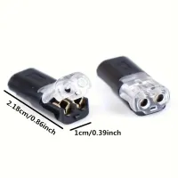 H2 2-Pin Pluggable Wire Connectors thumbnail 3