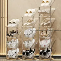 Compact Multi-Tier Narrow Shoe Rack Cabinet thumbnail 2