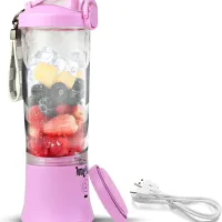 USB Portable Blender - 20oz Lilac thumbnail 1