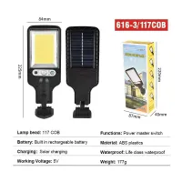 Solar Motion Sensor Outdoor Lights (6-Pack) thumbnail 6
