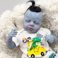 19in Lifelike Reborn Baby Doll by NPK thumbnail 5
