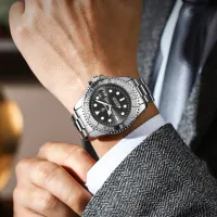 POEDAGAR Luxury Steel Men's Quartz Watch thumbnail 5