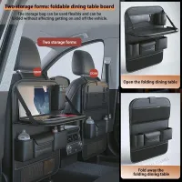 Car Seat Organizer with Tablet Holder thumbnail 2