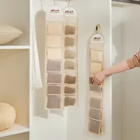 7-Grid Door Hanging Storage Organizer thumbnail 4