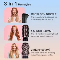3-Head Hot Air Brush Hair Styler thumbnail 4