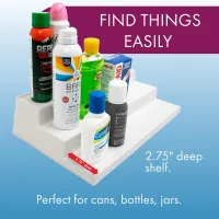 3-Tier Expandable Spice Shelf Organizer thumbnail 4