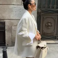 Oversized Blazer Coat for Women thumbnail 3