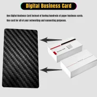 NFC Carbon Fiber Business Cards (5Pcs) thumbnail 3