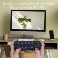 Mini Wireless Keyboard Touchpad Mouse Combo thumbnail 1