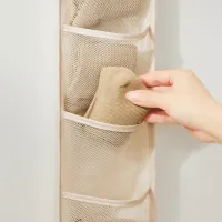 7-Grid Door Hanging Storage Organizer thumbnail 5