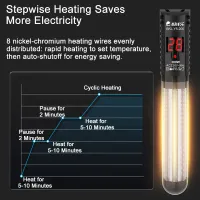 Digital LCD Aquarium Heater 220V thumbnail 4