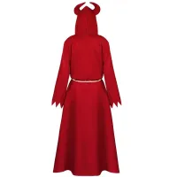 Halloween Grim Reaper Gothic Cape Costume thumbnail 2