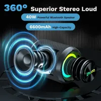 OHAYO 40W Waterproof Bluetooth Speaker thumbnail 3