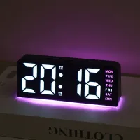 LED Digital Alarm Clock with Ambient Light thumbnail 1