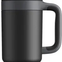 40 oz Tumbler with Handle, 2-in-1 Straw and Sip Lid, Leakproof, Dishwasher Safe, Insulated Stainless Steel Travel Coffee Mug, Keeps Cold 34 Hours, Fits Car Cup Holder thumbnail 1