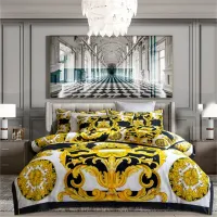 Luxury Baroque Bedding Set Queen King thumbnail 1