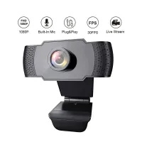 1080P HD Webcam with LED Light & Mic thumbnail 1