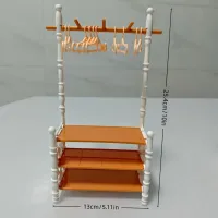 Miniature Wardrobe Dollhouse Furniture thumbnail 4
