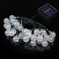 Solar Crystal Globe Fairy Lights thumbnail 3