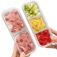 Transparent Stackable Refrigerator Storage Box thumbnail 5