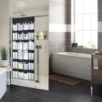 24-Pocket Over Door Shoe Organizer thumbnail 3