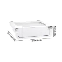 Clear Stackable Fridge Organizer Bins thumbnail 6