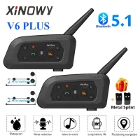 XINOWY V6 Plus Motorcycle Bluetooth Headset thumbnail 1
