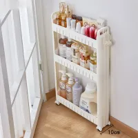 Slim Refrigerator Side Storage Rack thumbnail 6