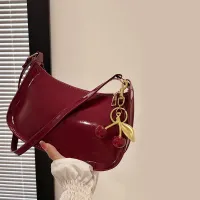 Cherry Pendant PU Leather Shoulder Bag thumbnail 1