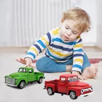Red Alloy Toy Truck for Kids 2-8 thumbnail 5