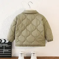 Kids Winter Velvet Cotton Coat thumbnail 3