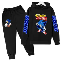 Kids Supersonic Blue Hoodie & Pants Set thumbnail 2