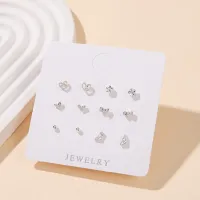 Korean 6-Pack Earring Set thumbnail 4