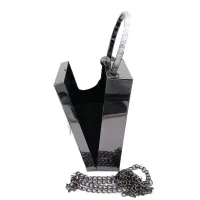 FGG Metal Chain Crossbody Clutch thumbnail 5