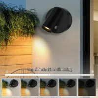 Touch Control LED Wall Lamp with USB Charging thumbnail 3